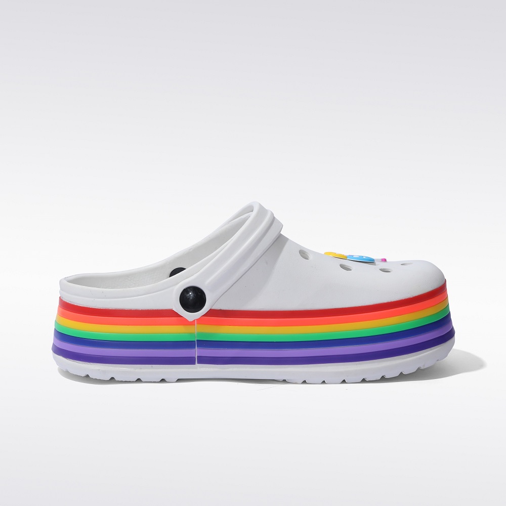 Dép Cross - Rainbow Eva clog - Ảnh 2