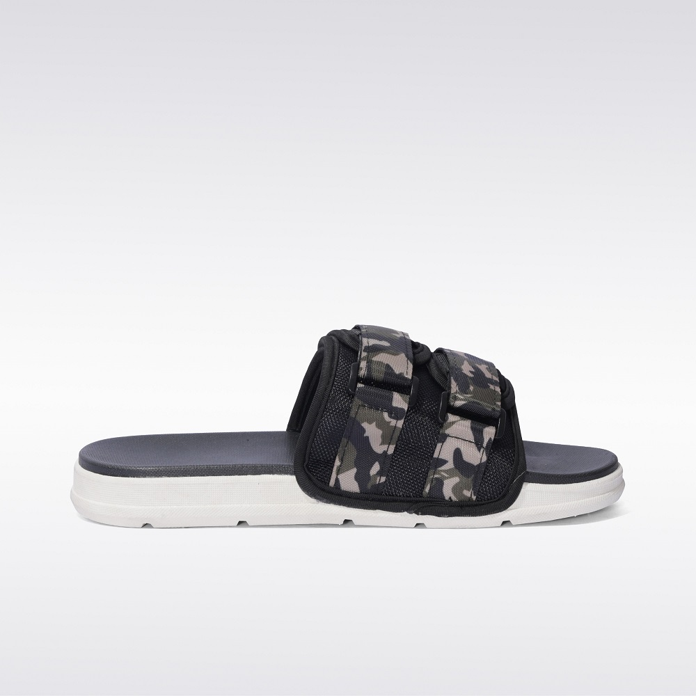 Dép quai ngang - Basic Fabric strap slides 2 - Ảnh 2